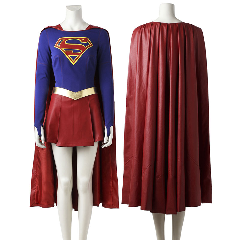supergirl kara zor e kara kent fullset cosplay costumes