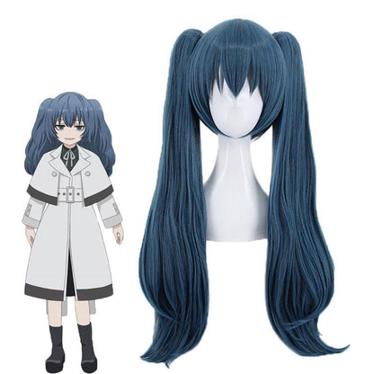 Anime Tokyo Ghoul Yonebayashi Saiko Long Blue Cosplay Wigs