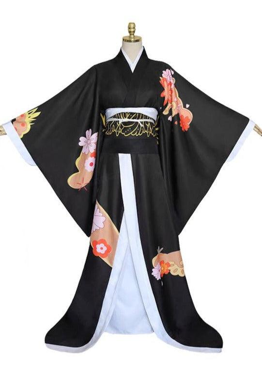 anime demon slayer kimetsu no yaiba kibutsuji muzan kimono woman uniform halloween cosplay costumes