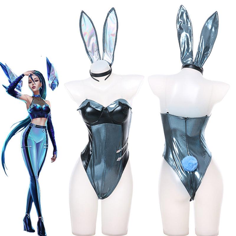 LOL KDA ALL OUT Kaisa Bunnysuit Cosplay Costumes