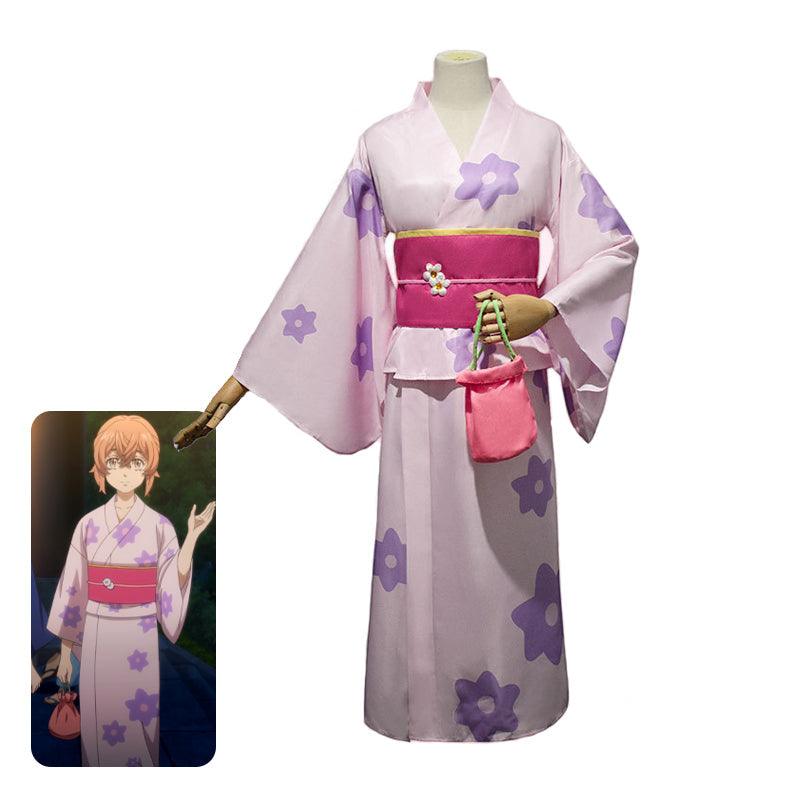 anime tokyo revengers hinata tachibana kimono cosplay costumes