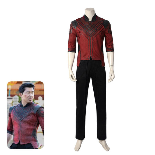 moive shang chi and the legend of the ten rings fullsuit cosplay costumes