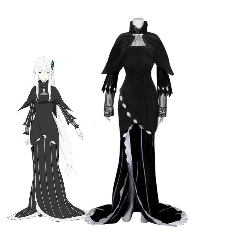 anime re zero starting life in another world echidna witch of greed cosplay costumes