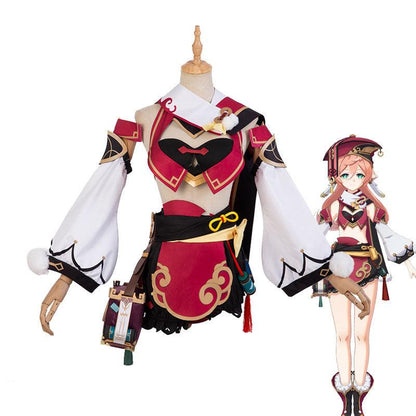 game genshin impact yanfei fullset cosplay costumes