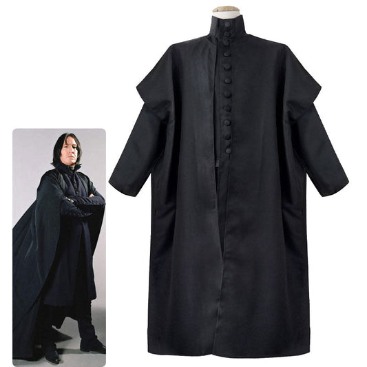 Movie Harry Potter Severus Snape Professor Cosplay Costumes