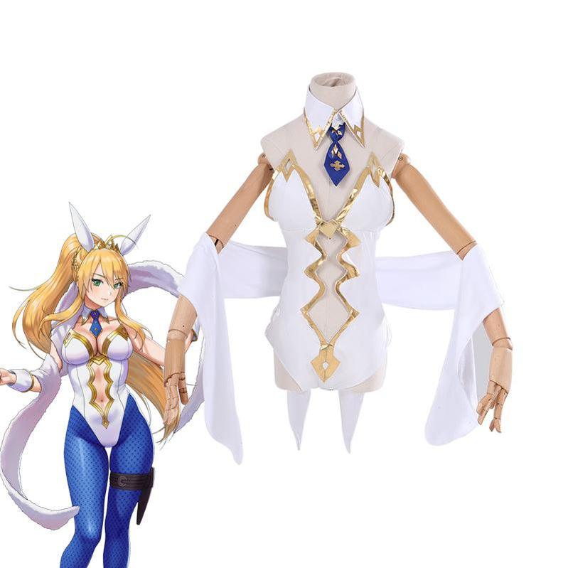 FGO Fate/stay night Arutoria Pendoragon Saber Lion King Jumpsuit Sexy Bunny girl Cosplay Costumes