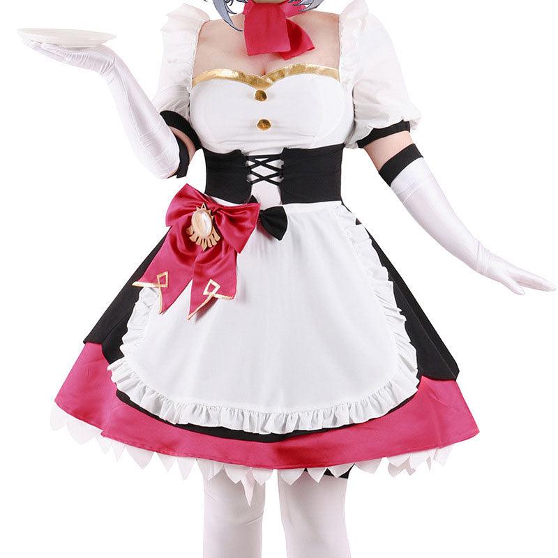 game genshin impact noelle maid cosplay costumes