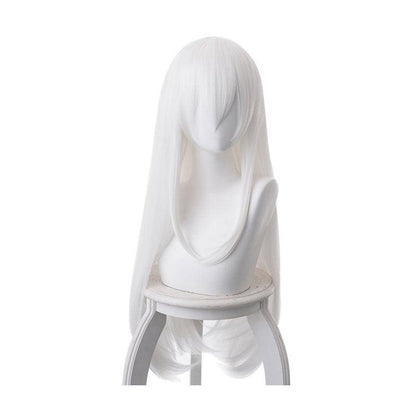 anime re zero starting life in another world echidna witch of greed long straight white cosplay wigs