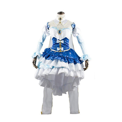 Vocaloid Hatsune Miku Snow Princess Dress Cosplay Costume