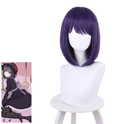 anime my dress up darling kitagawa marin lolita purple cosplay wigs