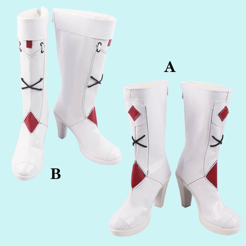 game arknights skadi the corrupting heart ver b cosplay boots shoes for cosplay anime carnival