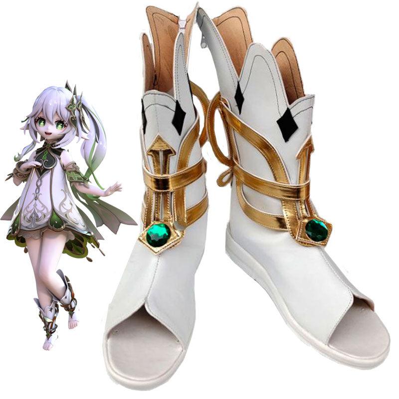 game genshin impact kusanali nahida cosplay shoes