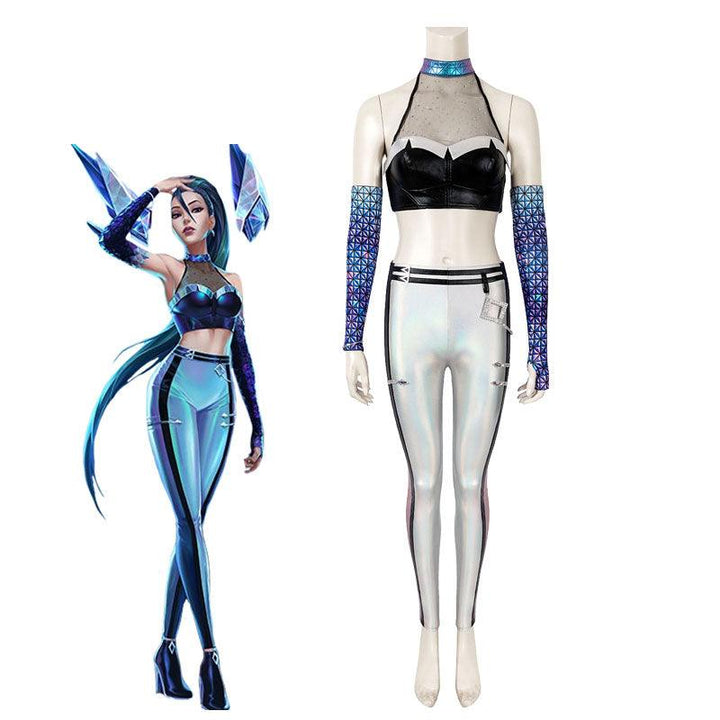 game lol kda all out kaisa fullset cosplay costumes 1