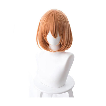 anime the quintessential quintuplets yotsuba nakano short orange cosplay wigs