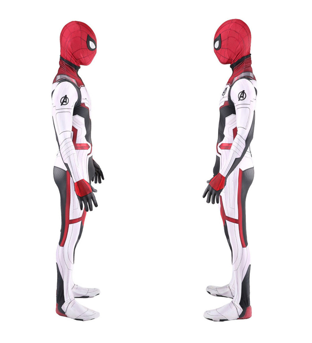 endgame quantum realm spider man deadpool suit jumpsuit halloween bodysuit for kids adult