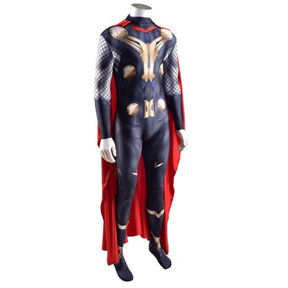 avengers thunder thor jumpsuits cosplay costume kids adult halloween bodysuit
