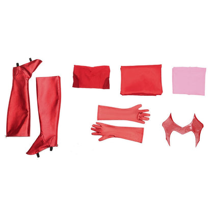 movie wanda vision wanda maximoff full set cosplay costumes