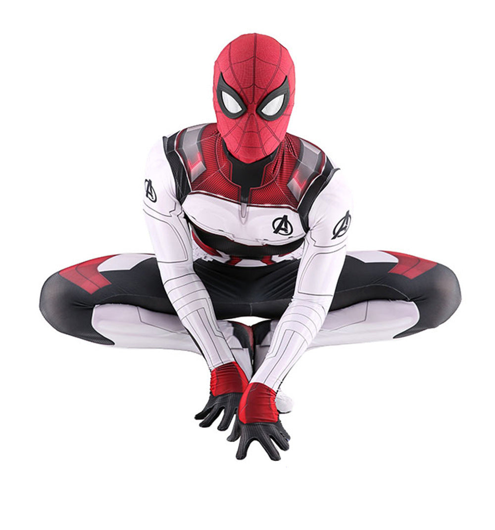 endgame quantum realm spider man deadpool suit jumpsuit halloween bodysuit for kids adult