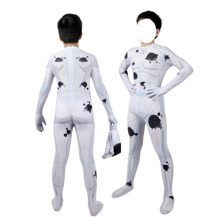 spider man across the spider verse jonathan ohnn spot children jumpsuit cosplay costumes