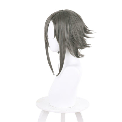 coscrew anime cosplay wigs for mysta rias mixed grey cosplay wig of nijisanji 536d