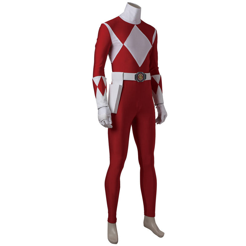 mighty morphin power rangers jason lee scott red ranger cosplay costumes