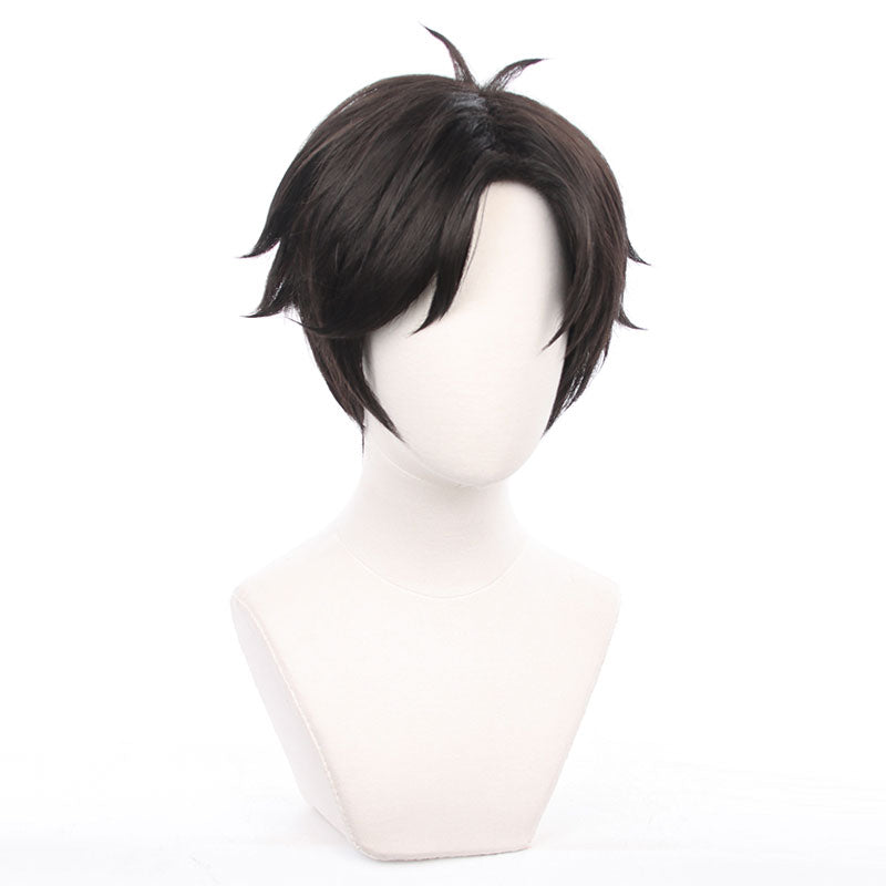 anime spy family damian desmond black cosplay wigs 1