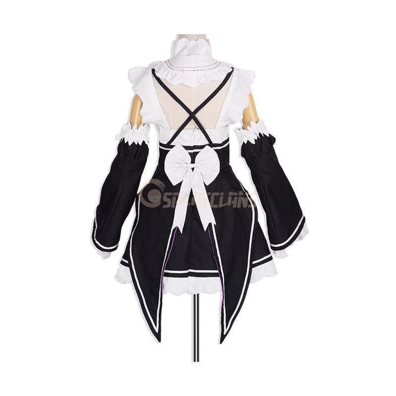 anime re zero starting life in another world rem and ram maid cosplay costume