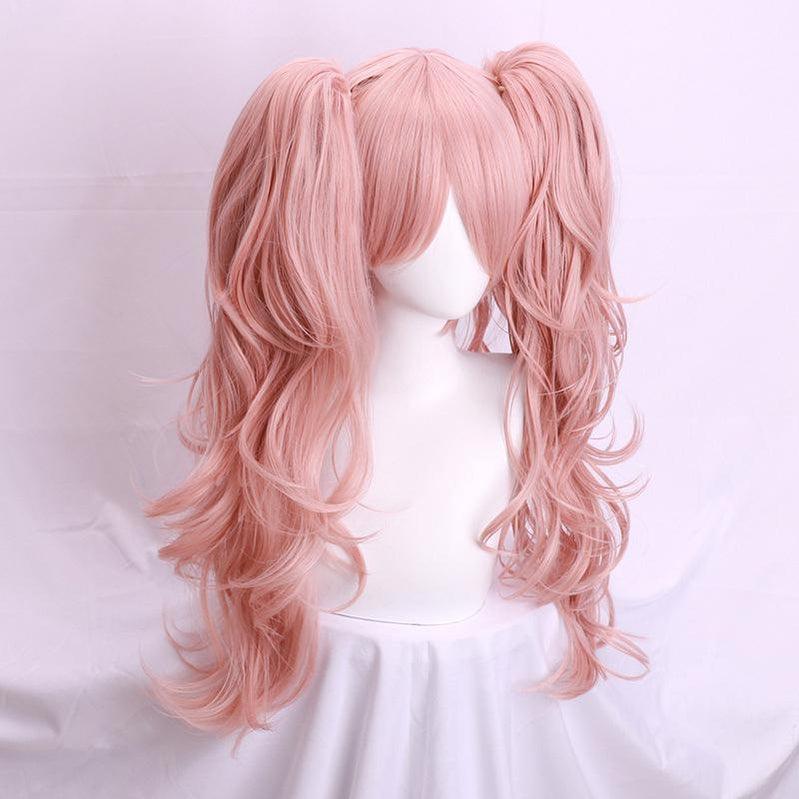 anime danganronpa trigger happy havoc junko enoshima ponytail cosplay wigs 1