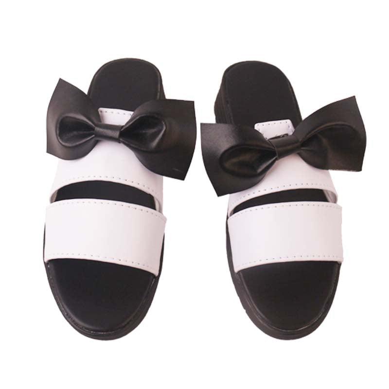 game arknights summer flower cosplay slippers shoes for cosplay anime carnival