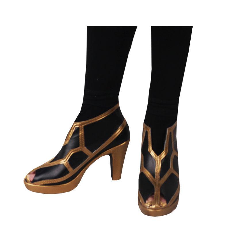 game fgo fate grand order arcade cabinet merlin low cut boots cosplay shoes for cosplay anime carnival
