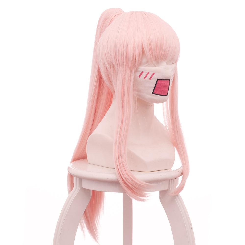 coscrew Anime DARLING in the FRANXX ZERO TWO Pink Long Cosplay Wig 461F - coscrew