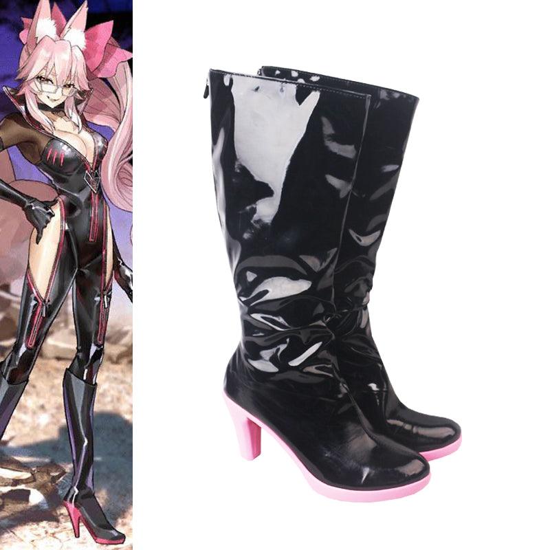 game fgo fate grand order koyanskaya of light tamamo no mae bunny girl cosplay boots shoes for carnival
