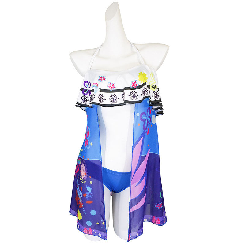 encanto mirabel madrigal swimsuit cosplay costumes