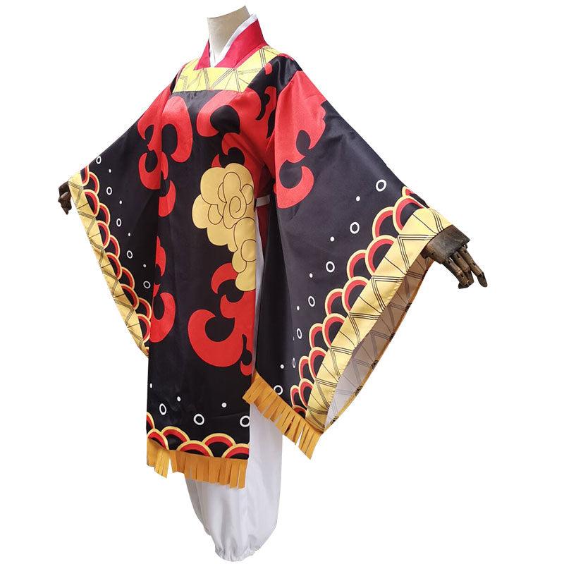 anime demon slayer kimetsu no yaiba kamado tanjuurou dance of the fire god hinokami kagura cosplay costume