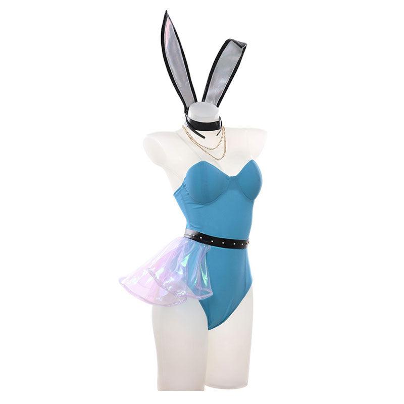 lol kda all out seraphine bunnysuit cosplay costumes