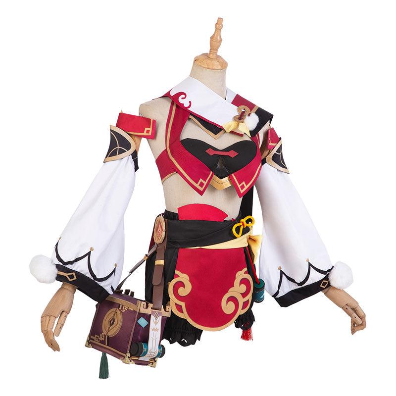 game genshin impact yanfei fullset cosplay costumes