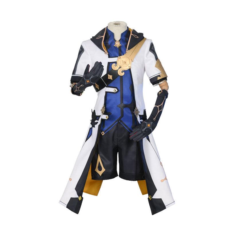 game genshin impact albedo fullset cosplay costumes