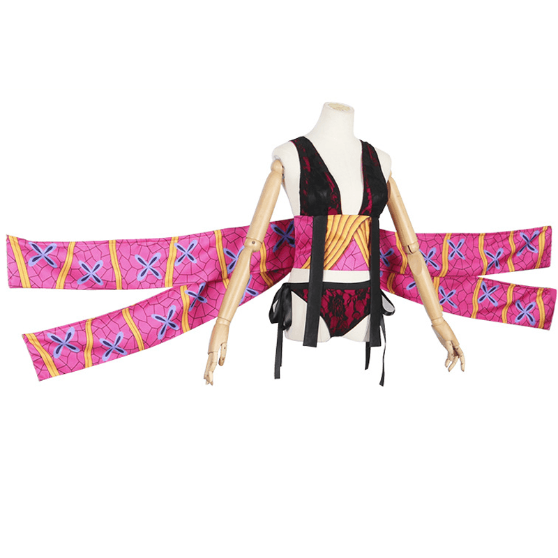 Anime Demon Slayer Kimetsu no Yaiba Daki Fullset Cosplay Costumes