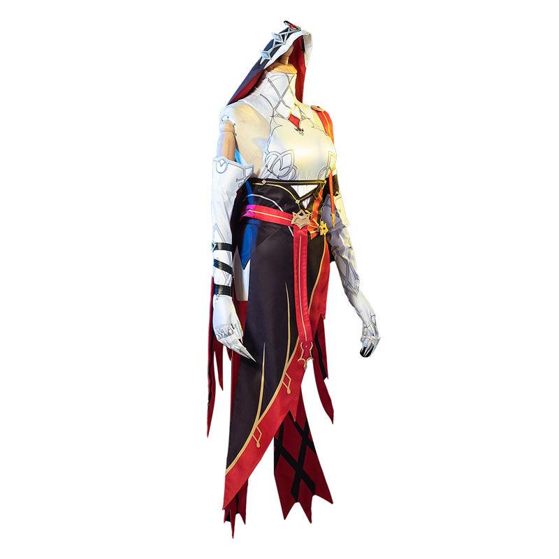 game genshin impact rosaria fullset cosplay costumes