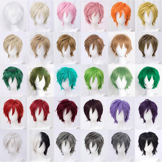 coscrew short universal cosplay wig wyd