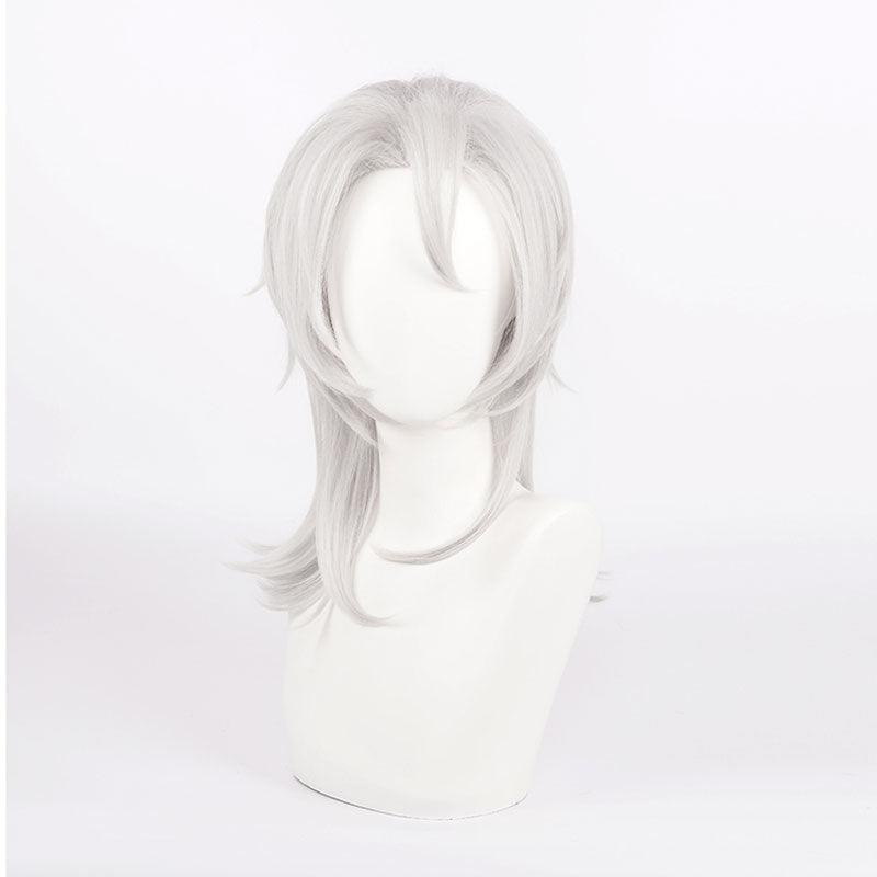 anime demon slayer kimetsu no yaiba uzui tengen silver gray cosplay wigs 1