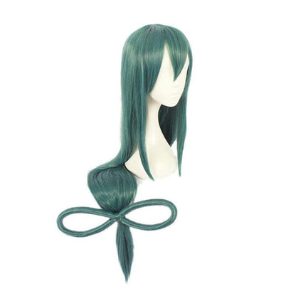Anime My Hero Academia Tsuyu Asui Cosplay Wigs Long Green Wig