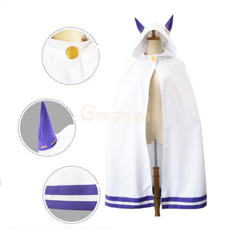 Anime Re:Zero Starting Life in Another World Emilia Cloak Cosplay Costume