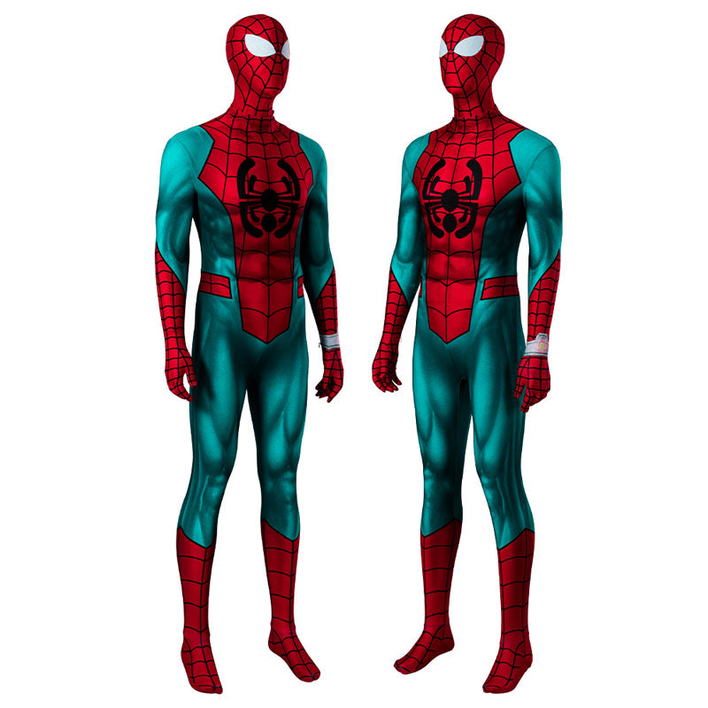 spider man across the spider verse animated spider man jumpsuit cosplay costumes