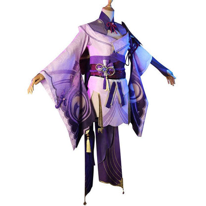 Genshin Impact Raiden Shogun Fullset Cosplay Costumes