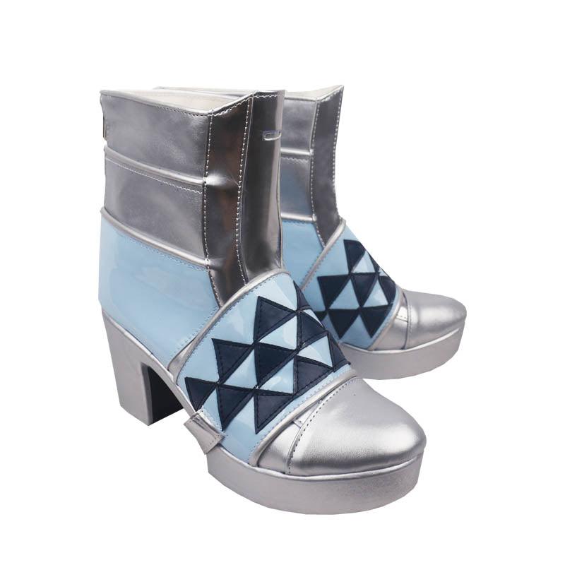 arknights saileach game cosplay blue boots shoes for cosplay carnival