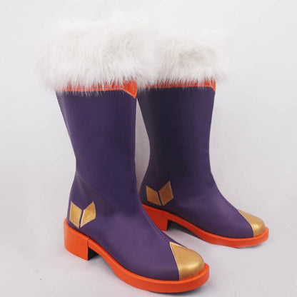 sky children of the light travel spirit greeter faux fur cuff game cosplay boots shoes