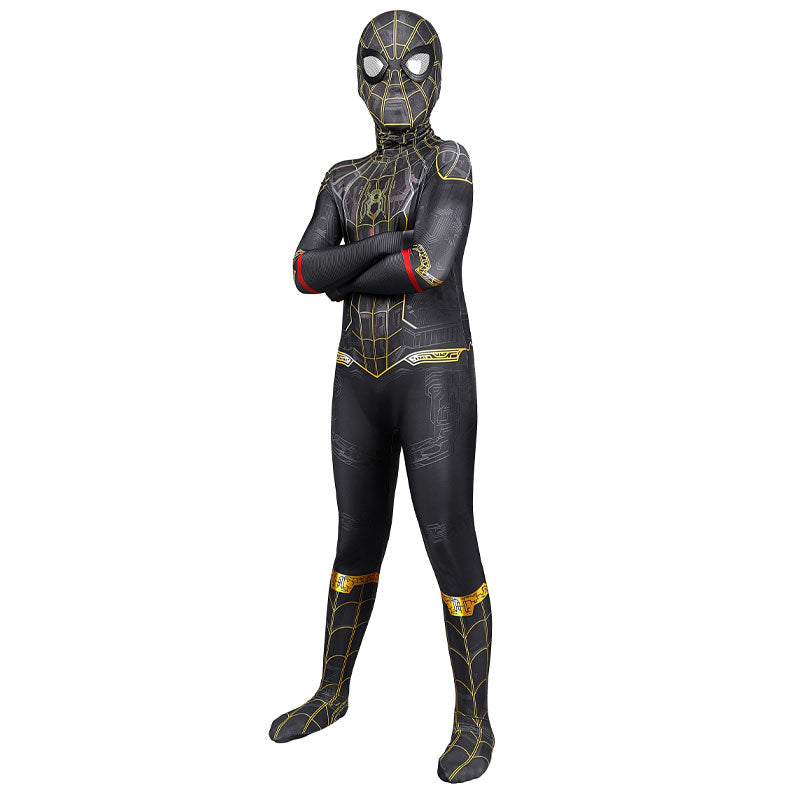 spider man 3 no way home peter parker kids jumpsuit cosplay costumes 2