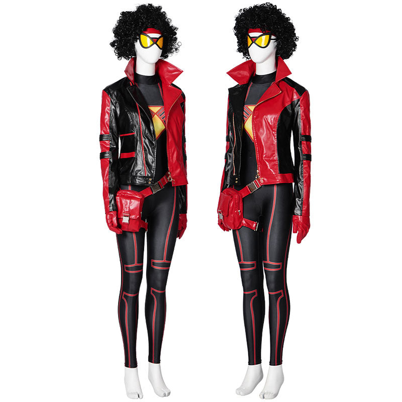 spider man across the spider verse spider woman cosplay costumes