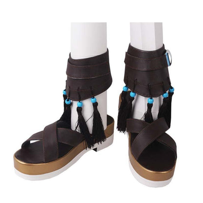 arknights coral coast game cosplay sandals shoes for carnival anime party